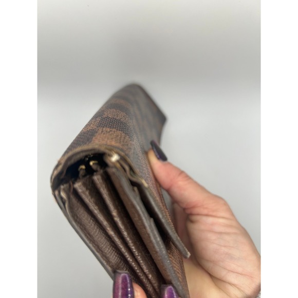 Louis Vuitton Damier Ebene Canvas Long Wallet Zippy #72 - Picture 4 of 15